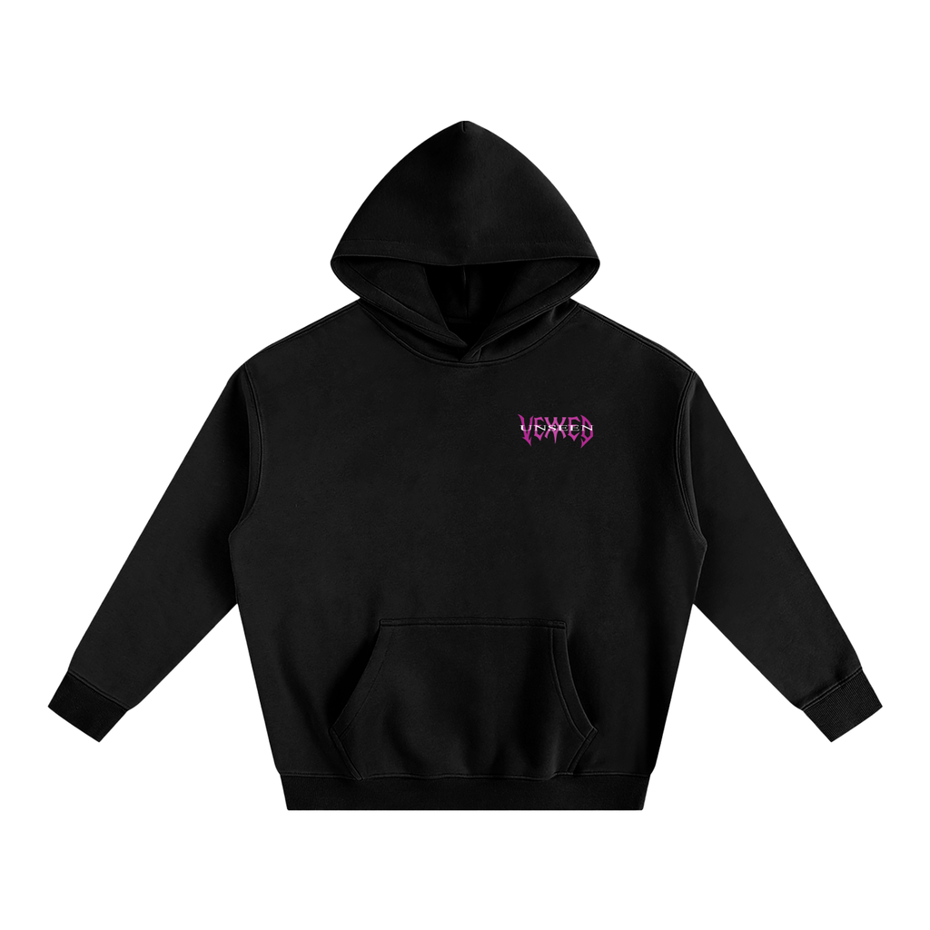 Vexxed Unseen- Black & Pink Hoodie