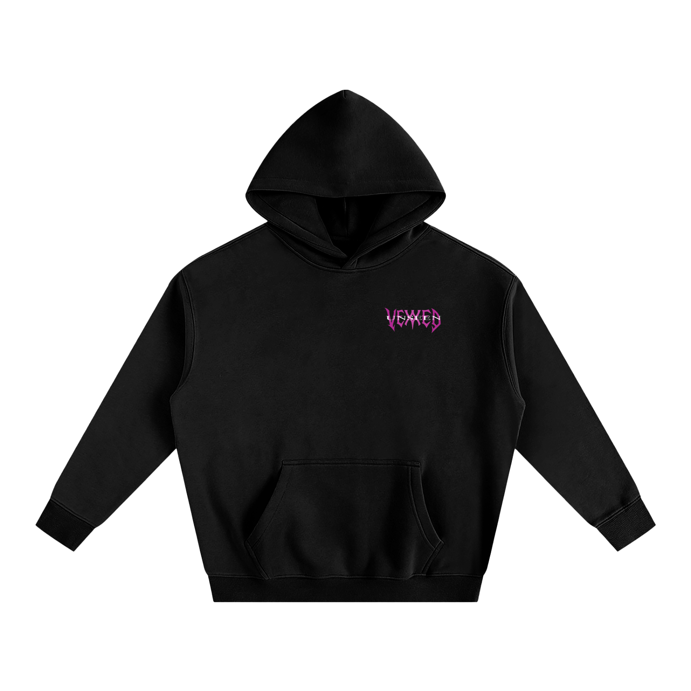 Vexxed Unseen- Black & Pink Hoodie